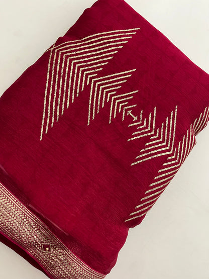 Premium Laser Chiffon