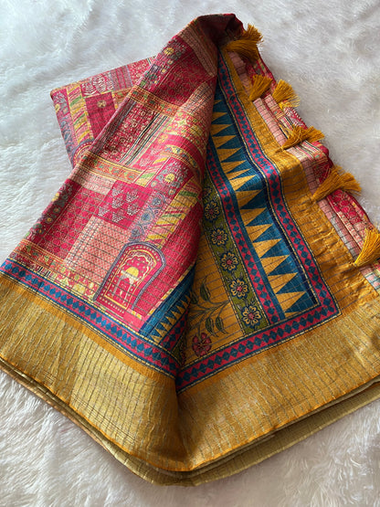 Tussar fancy