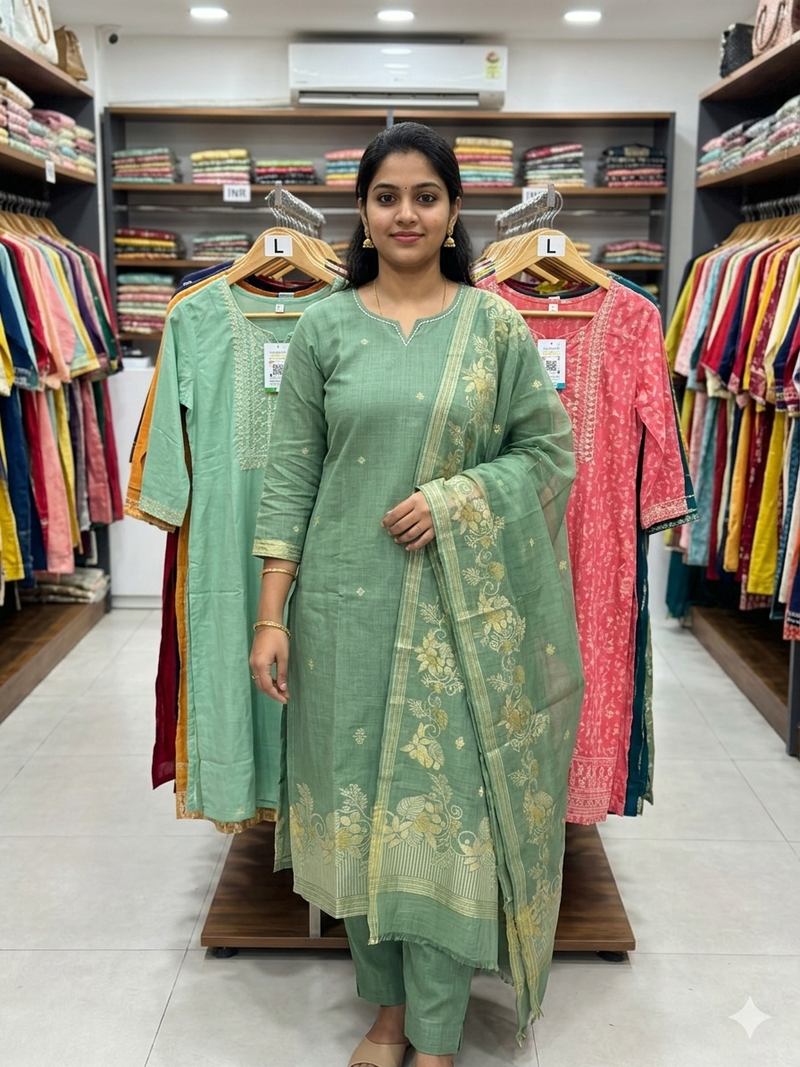 JAMDHANI 3pc Set