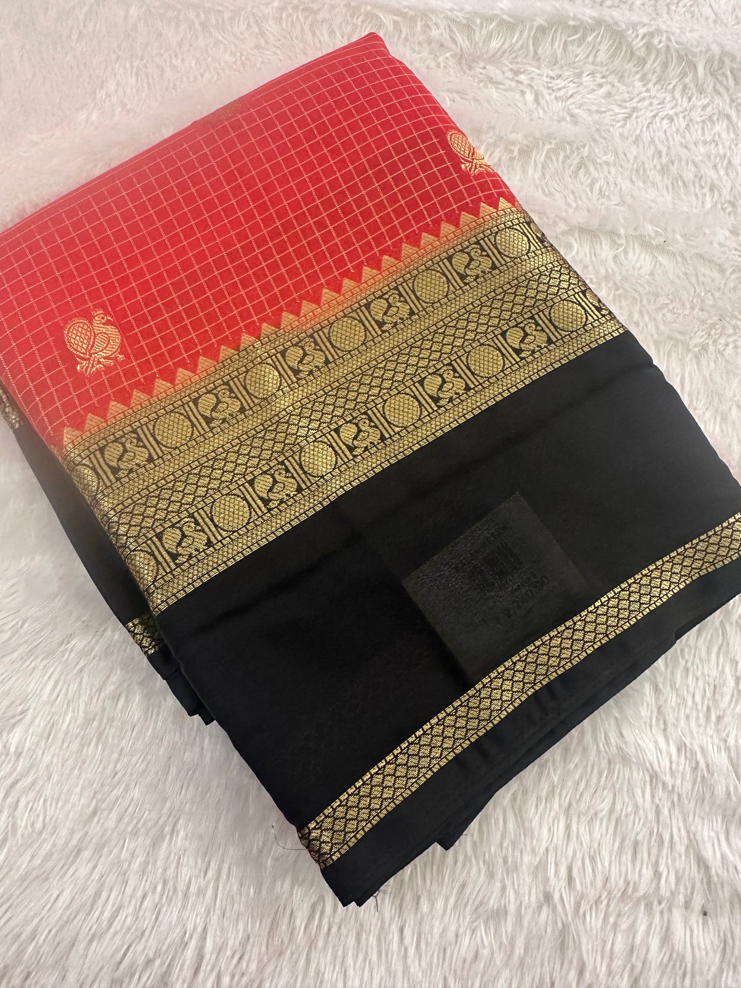 Premium Checks Crape-M13