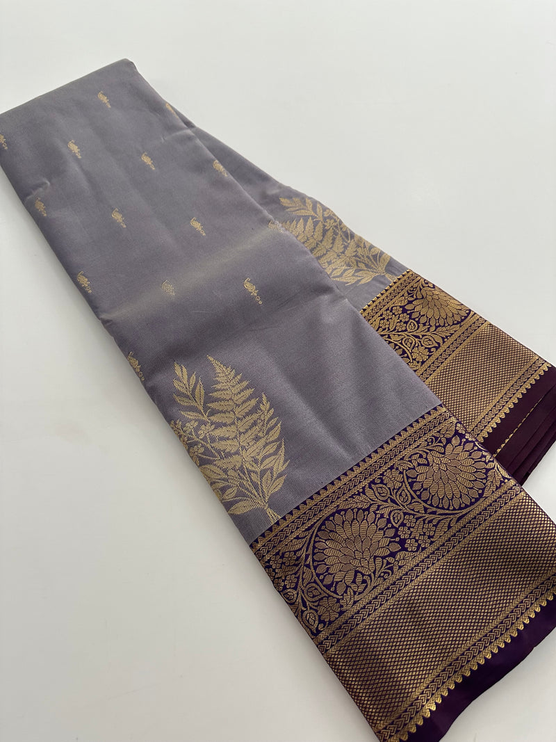 Kanchi Semi Silk Sarees in beautiful color combinations🌹- AU12