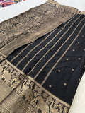 Premium Laser Chiffon Saree-M15