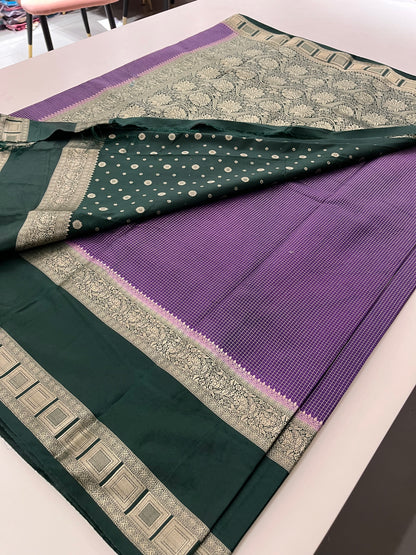 Crepe Banarasi Saree