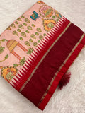 Pichwai Silk Printed-JU3