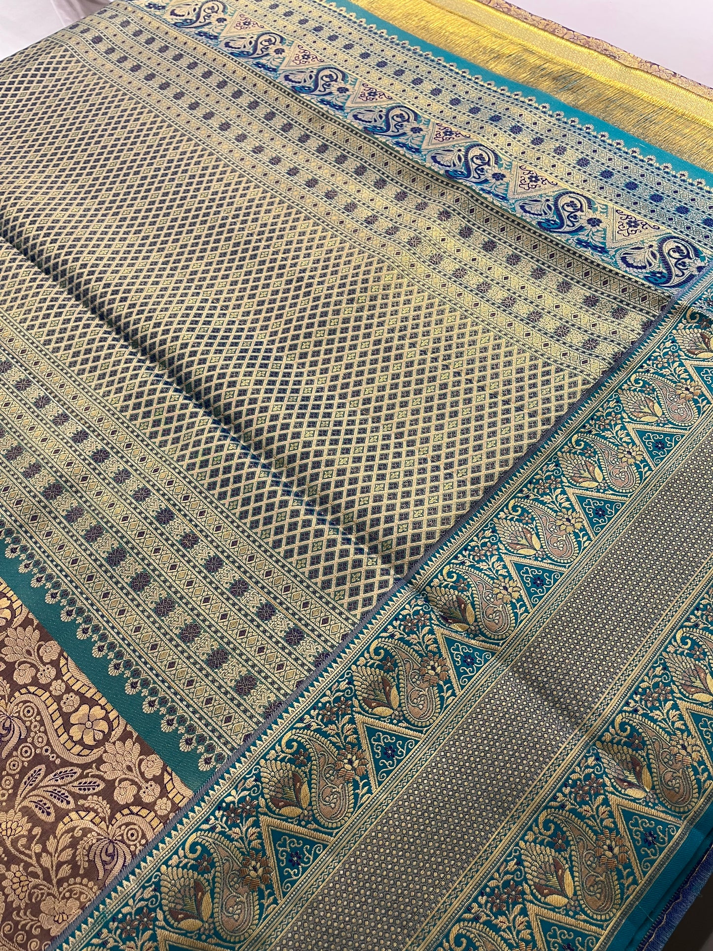 Designer Kanchi silk saree