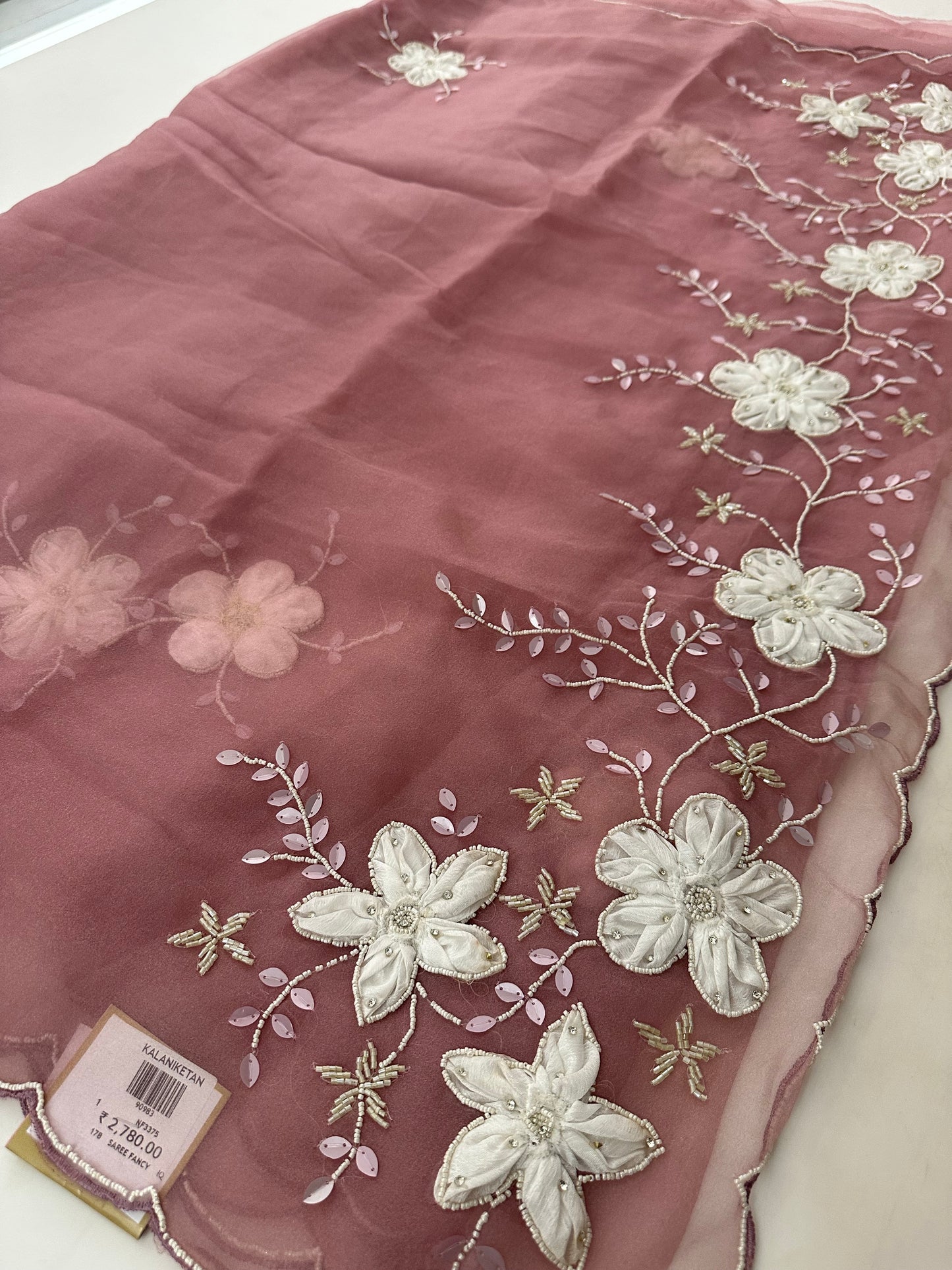 Organza Work Fancy Appliqué Work-M24