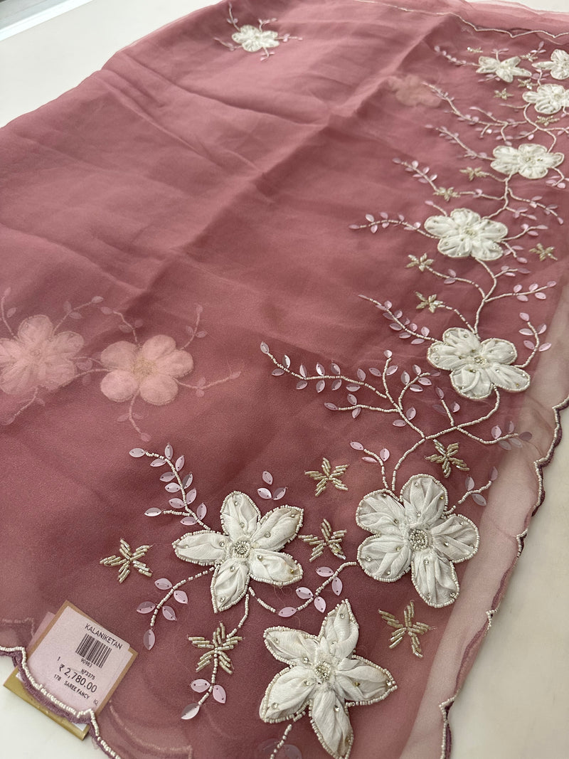 Organza Work Fancy Appliqué Work-M24