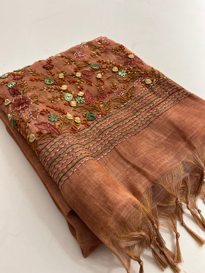 Linen Embroidery Fancy