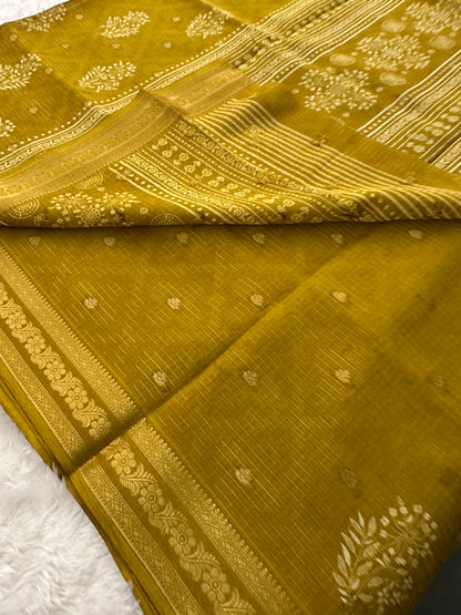 Tussar Chiffon-J6