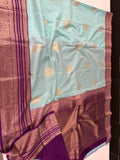 Semi Kanchi Silk Saree-JU31