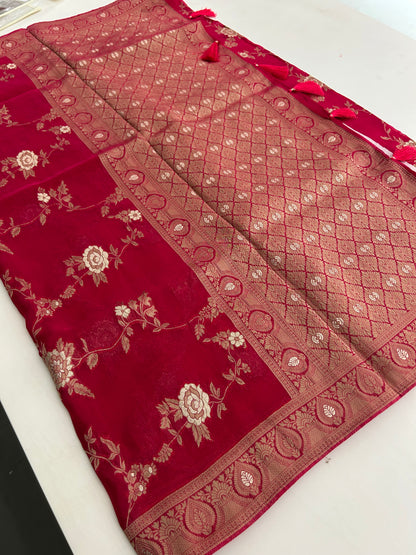 Designer georgette saree