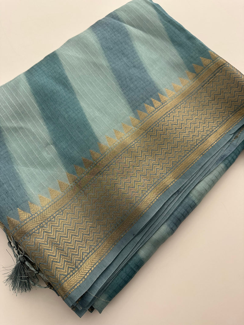Banarsi Crape Designer-JU4