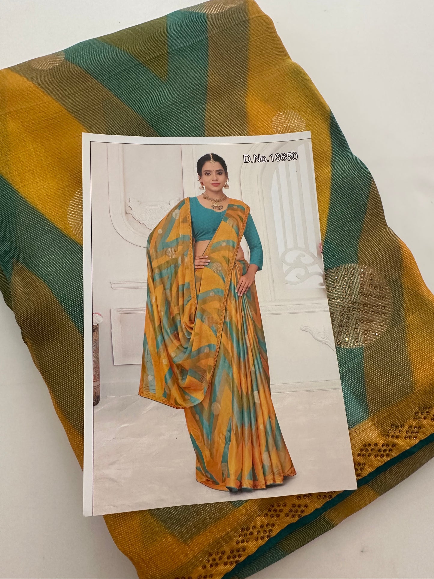 Fancy Brosso  Saree-M28