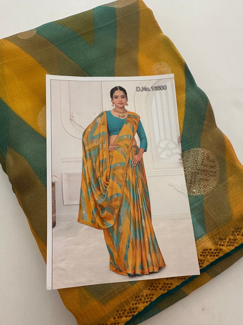 Fancy Brosso  Saree-M28