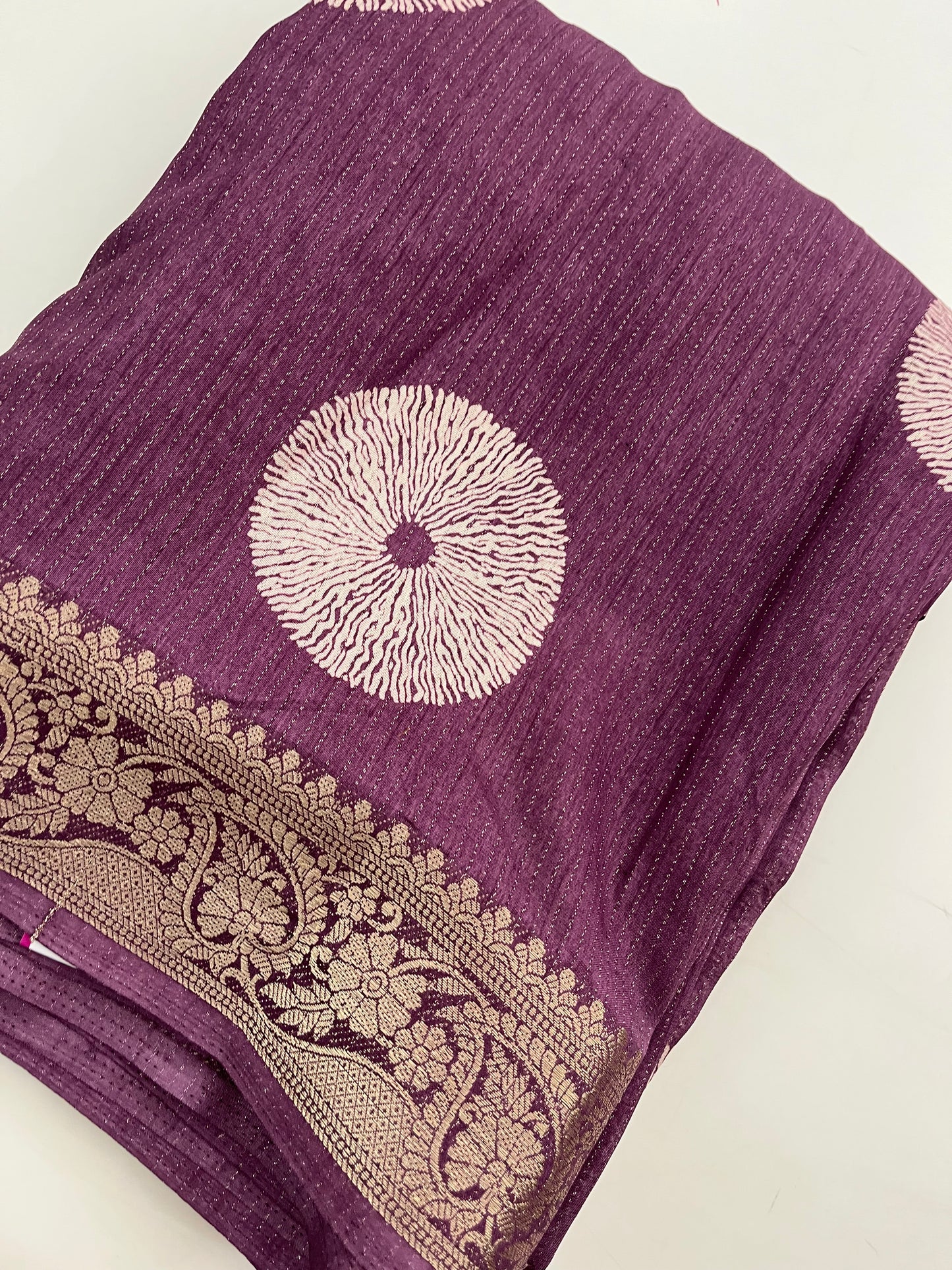 Ju11 Tussar Chiffon