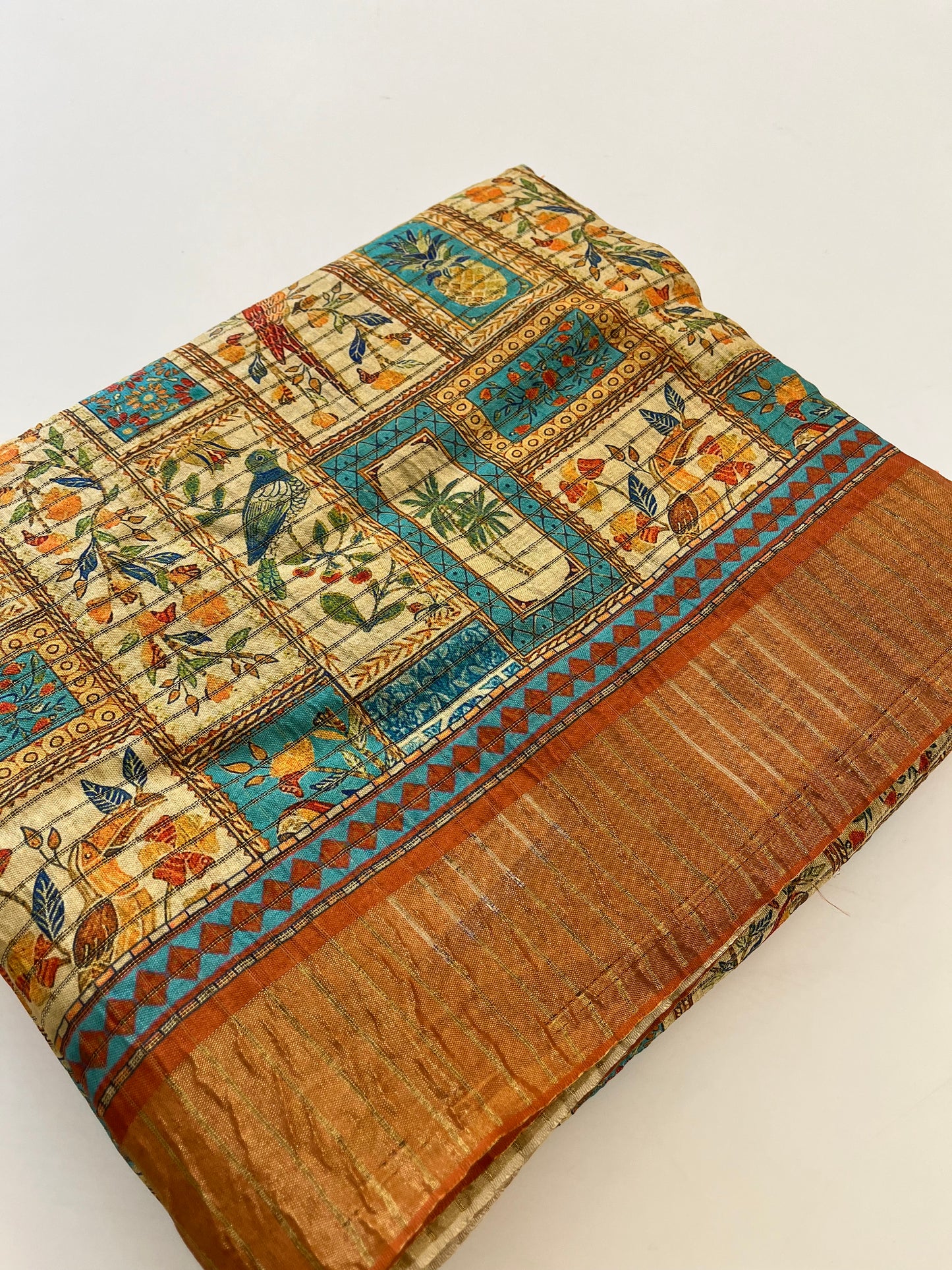 Crush Tussar Printed