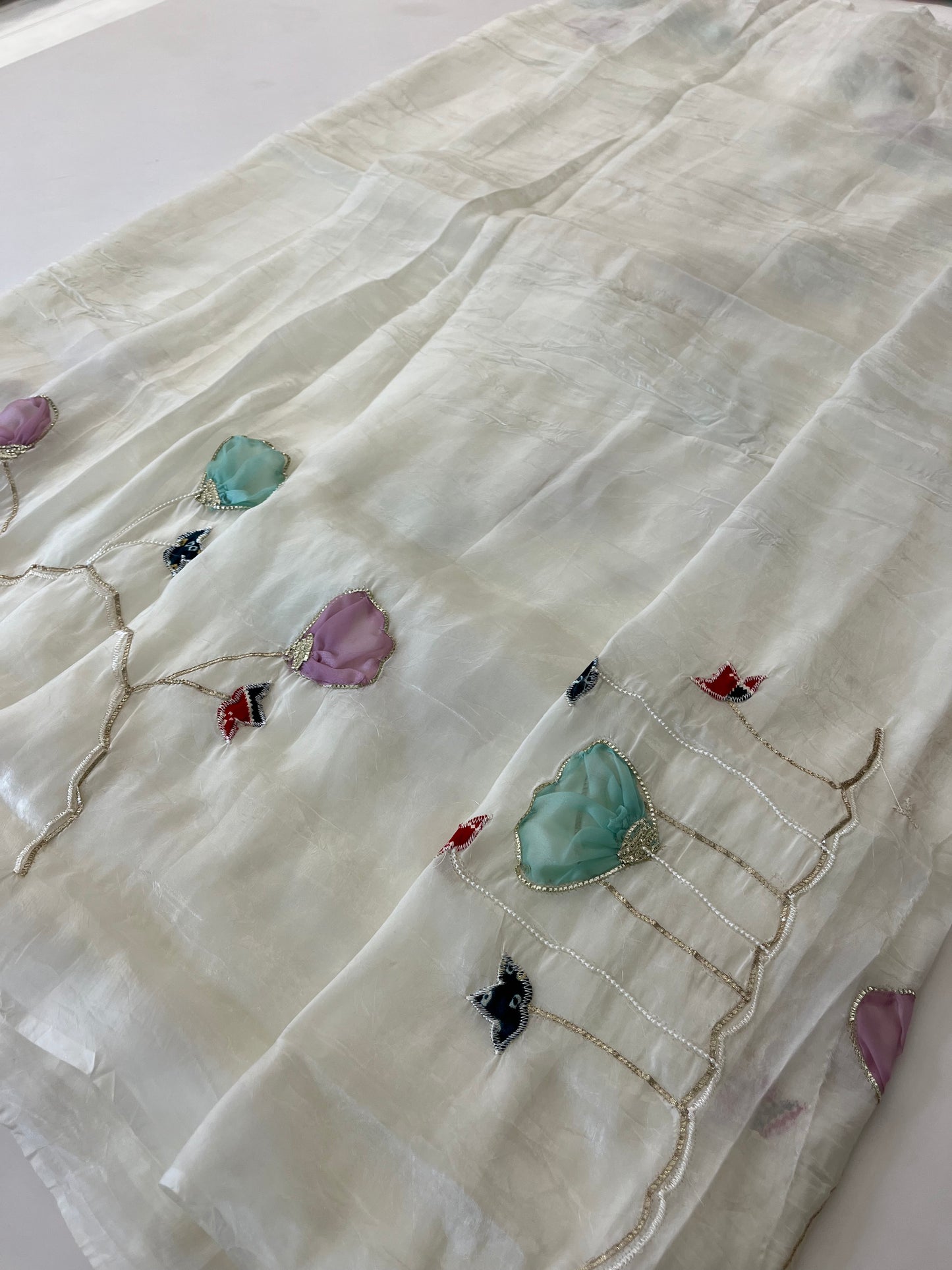 Soft organza designer fancy