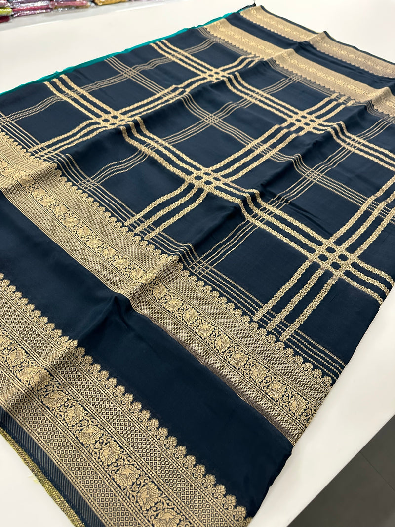 Premium Semi Mysore silk🌹-AU9