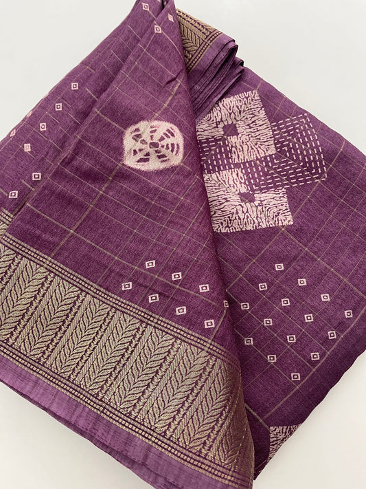 Ju13  Tussar Silk