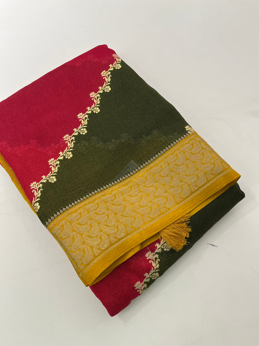 AP22 kalanjali chiffon