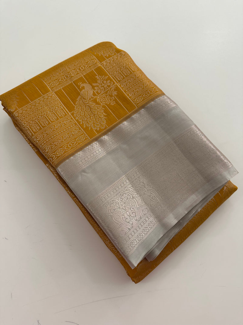 Kuttu Kanchi Tissue Semi Silk🌹-AU6