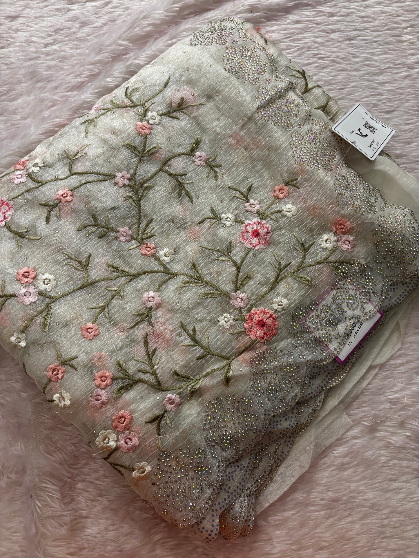 Embroidery Fancy Organza-M10