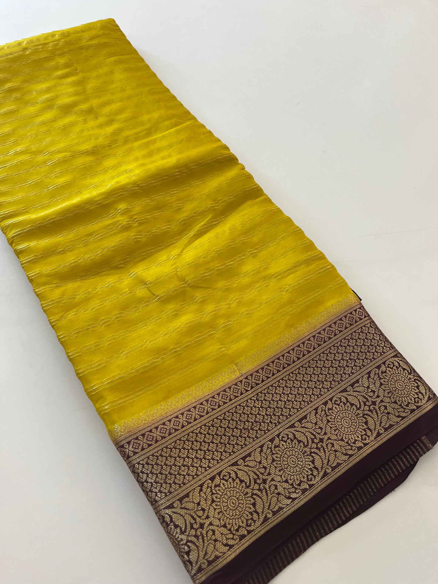 Designer Crape silk saree