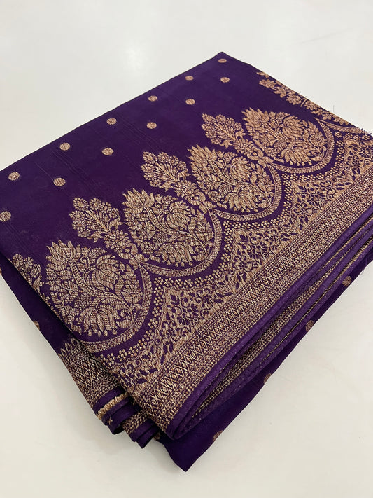 Designer jute silk
