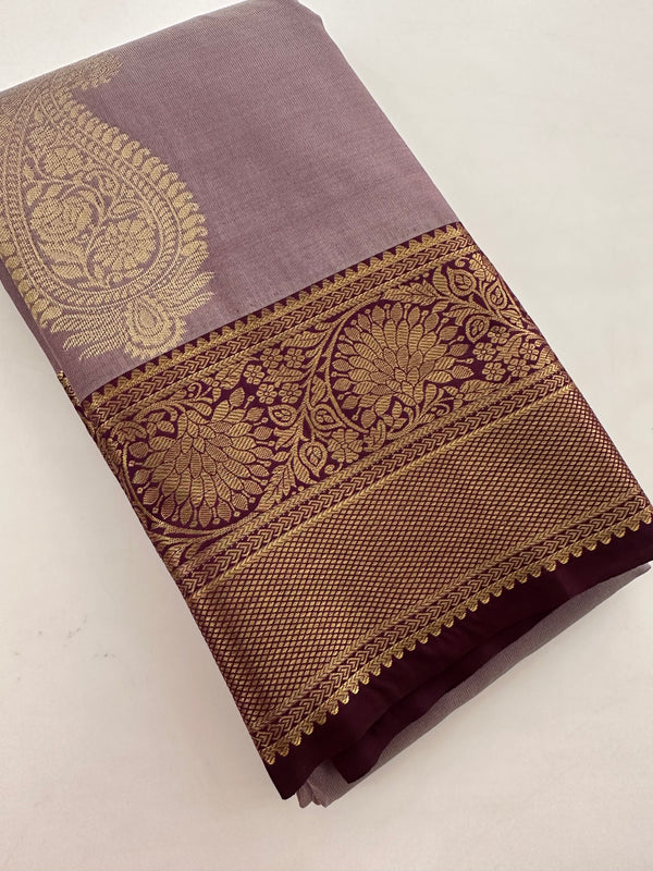 Semi Kanchi Silk Saree-J27