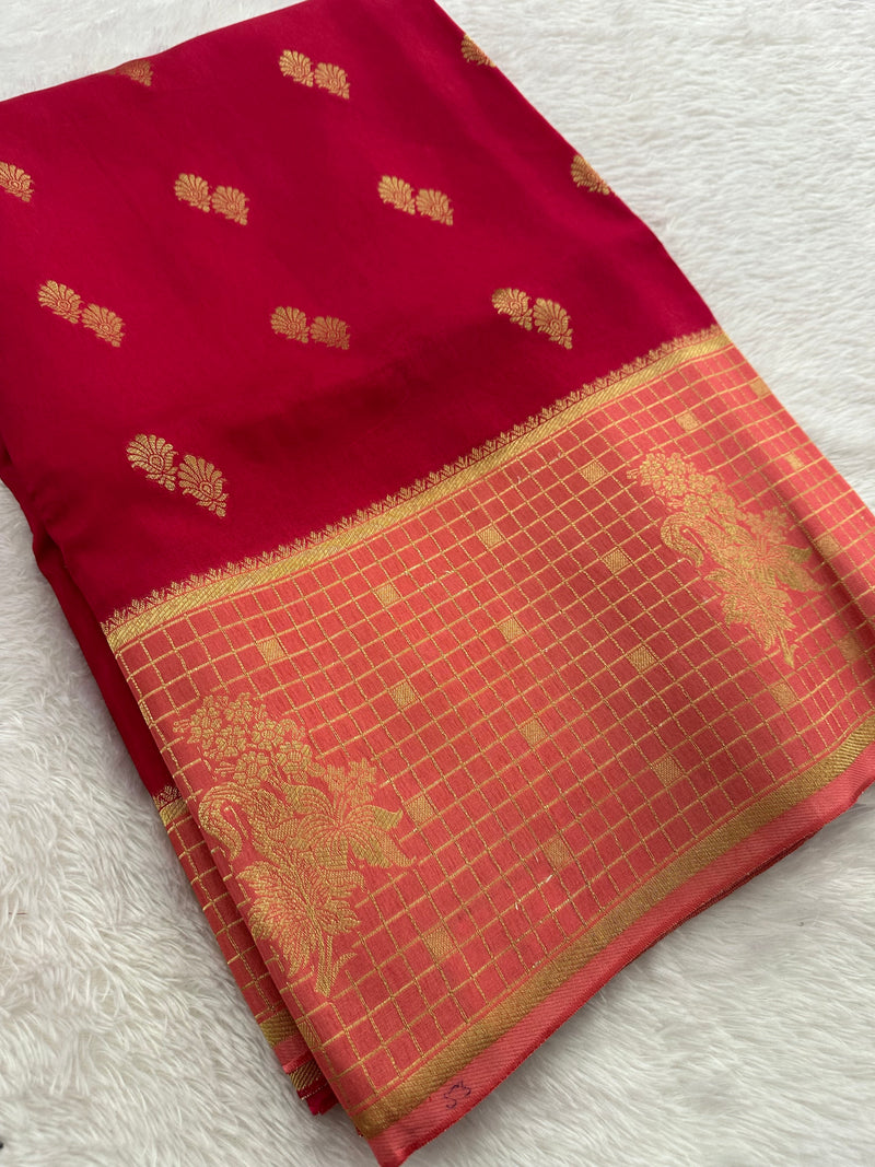 Banarsi Viscose Fancy Saree-JU11