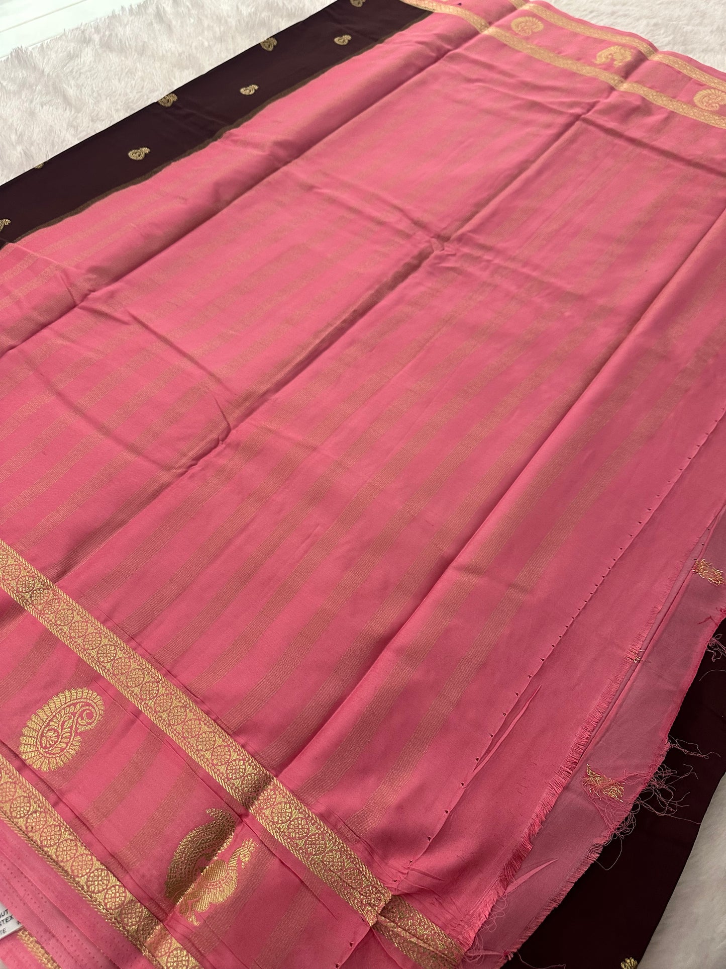 Semi Mysore Crape Silk-M26