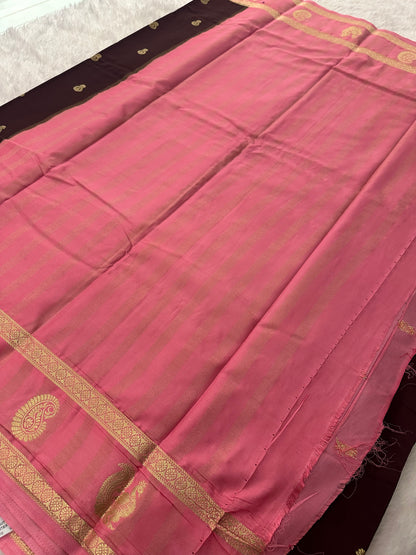 Semi Mysore Crape Silk-M26