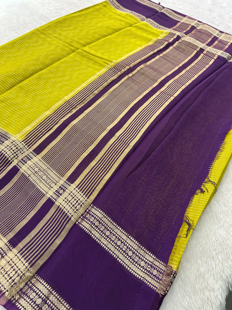 Assam Silk Fancy Saree-(JU2)