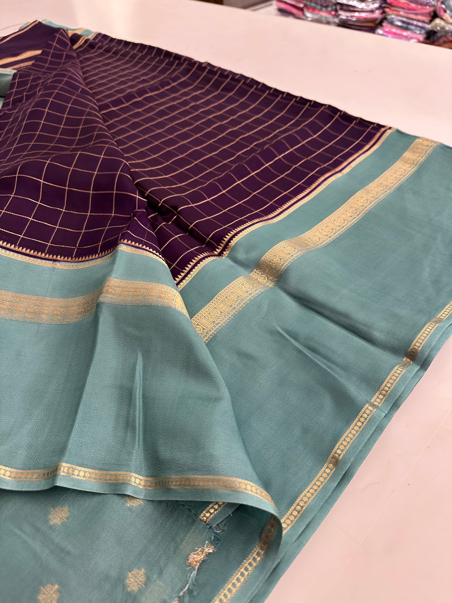 Banarasi Crape Viscose saree-M25