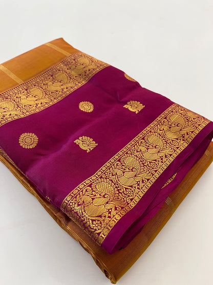 Pure Kanchi Puram silk saree