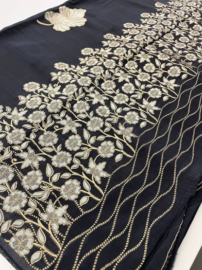 Chinnon Silk Premium Lily Green x Red-1121