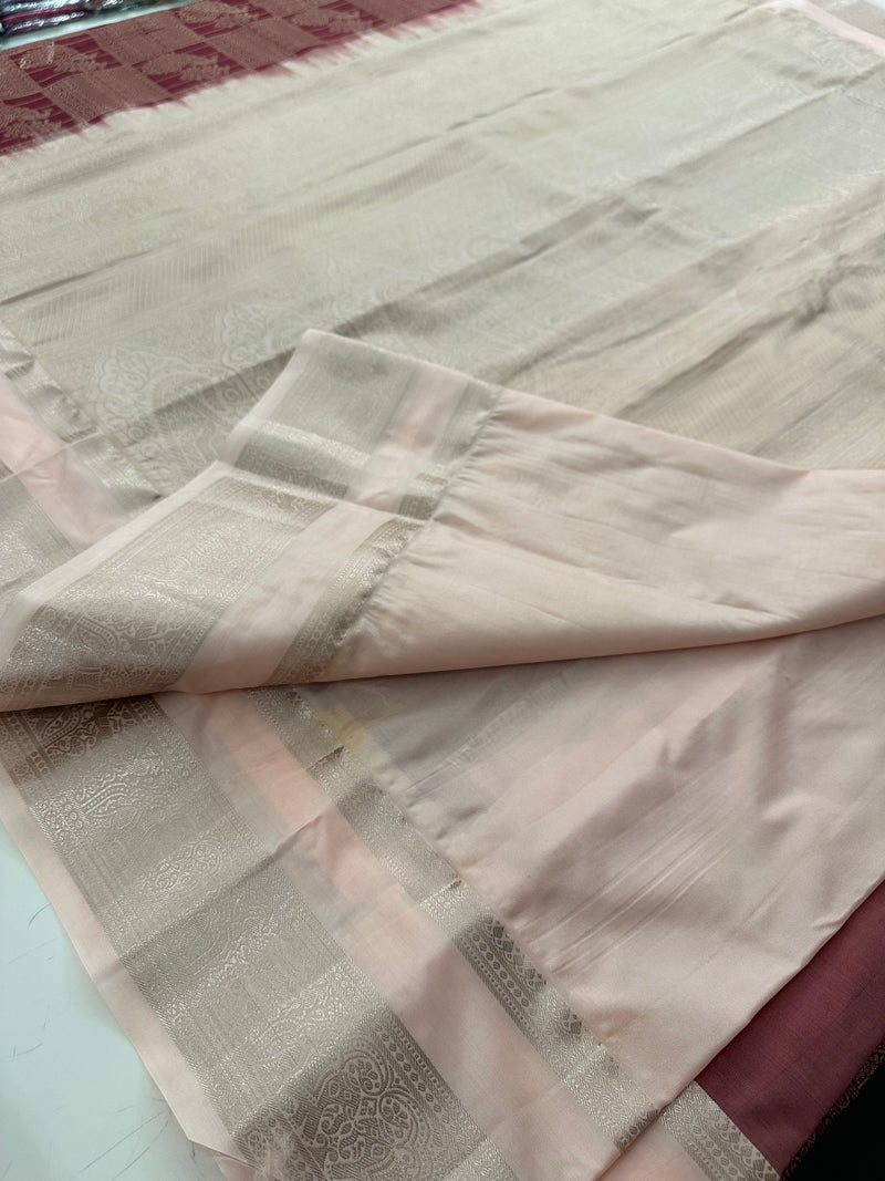 Kuttu Kanchi Tissue Semi Silk🌹-AU6