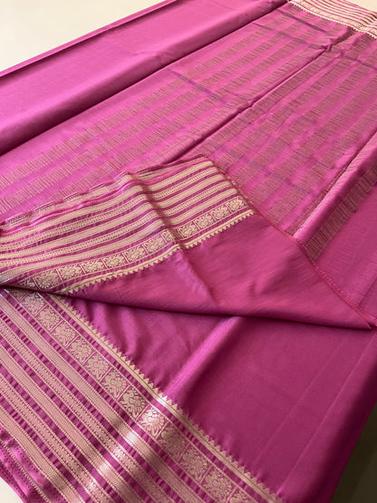 Semi Mysore silk premium