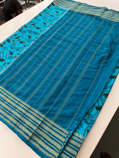 269 SEMI MYSORE SILK PRINTED