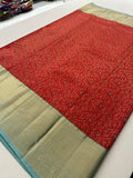 Kanchi Semi Silk Tissue Brocade-JU10