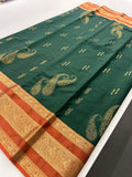Semi Kanchi Silk Saree-JU7