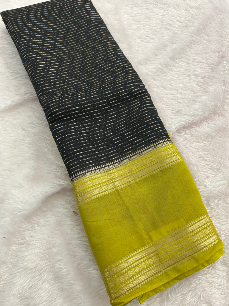 Assam Silk Fancy Saree-(JU2)