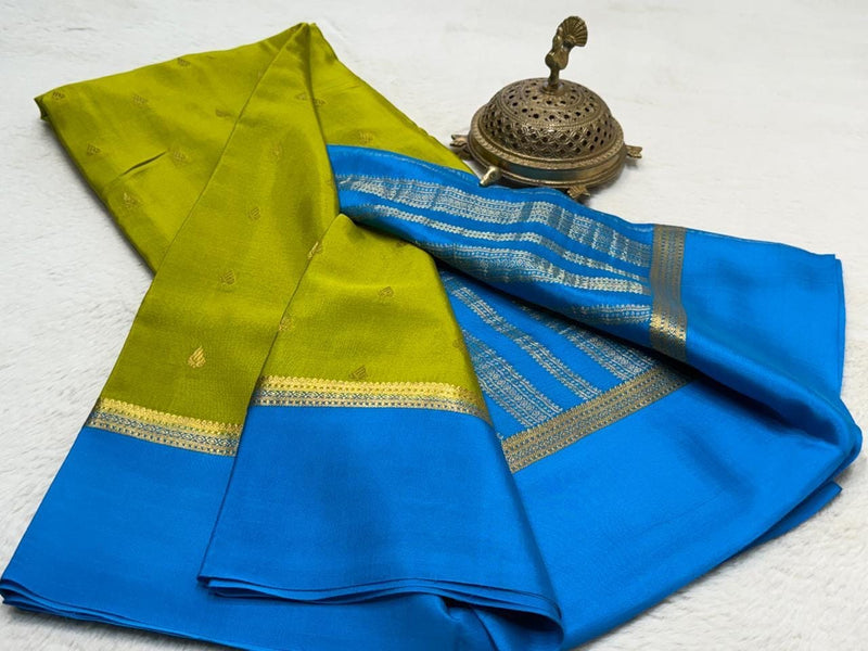 Semi Mysore Silk Saree