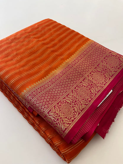 Designer Crape silk saree