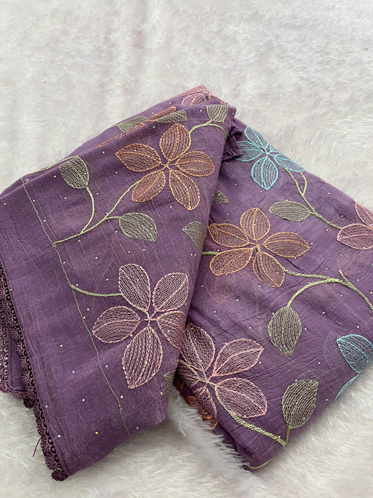 Organza Fancy saree