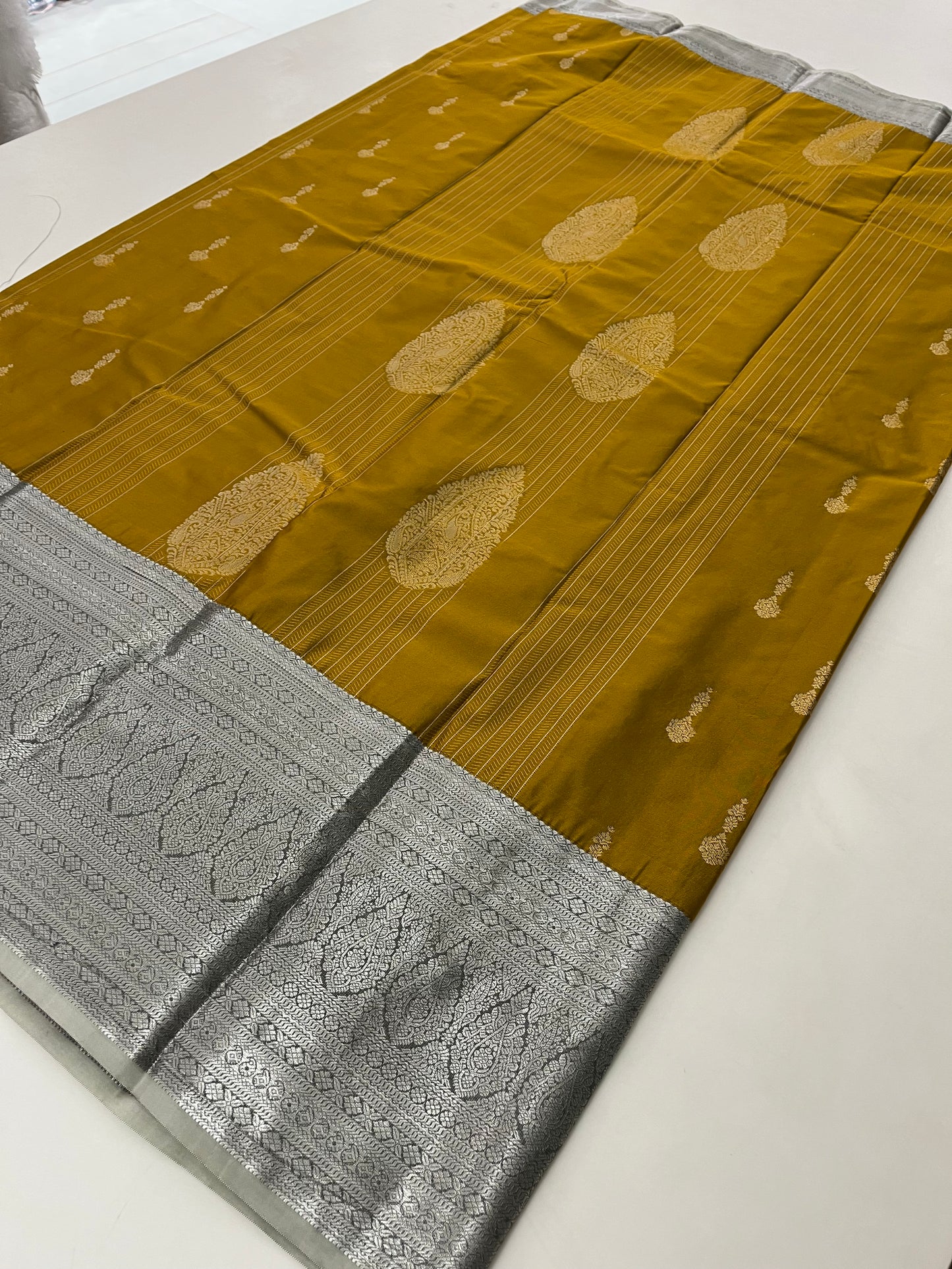 Semi Kanchi  Silk Saree