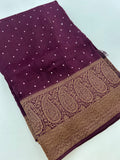 JUTE TUSSAR PREMIUM WITH MIRROR WORK-M22