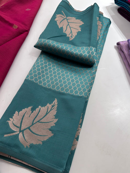 1410 Valkalam Silk Semi Silk