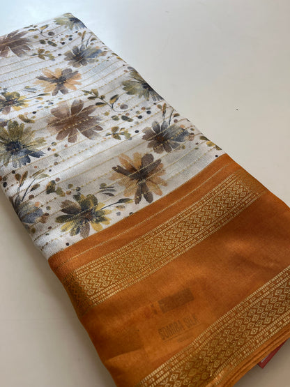 Floral Crape Chiffon