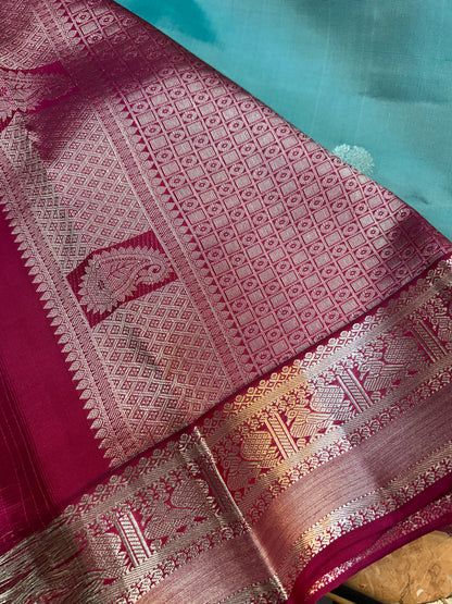 PURE KANJEEVARAM SILK BENTEX BORDER-SILK0810